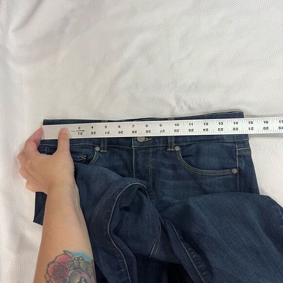 Paige Hidden Hills Ingrid Dark Wash Jeans Sz 28” Women’s - Picture 7 of 9